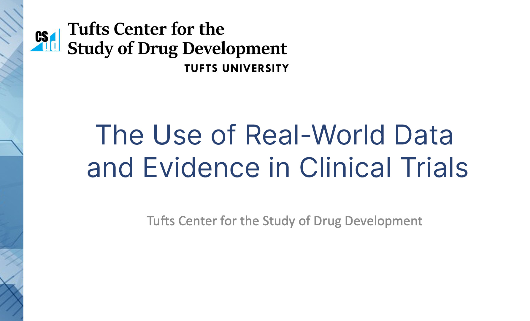 TUFTS_REPORT_Impact of RWD_THUMB_LP